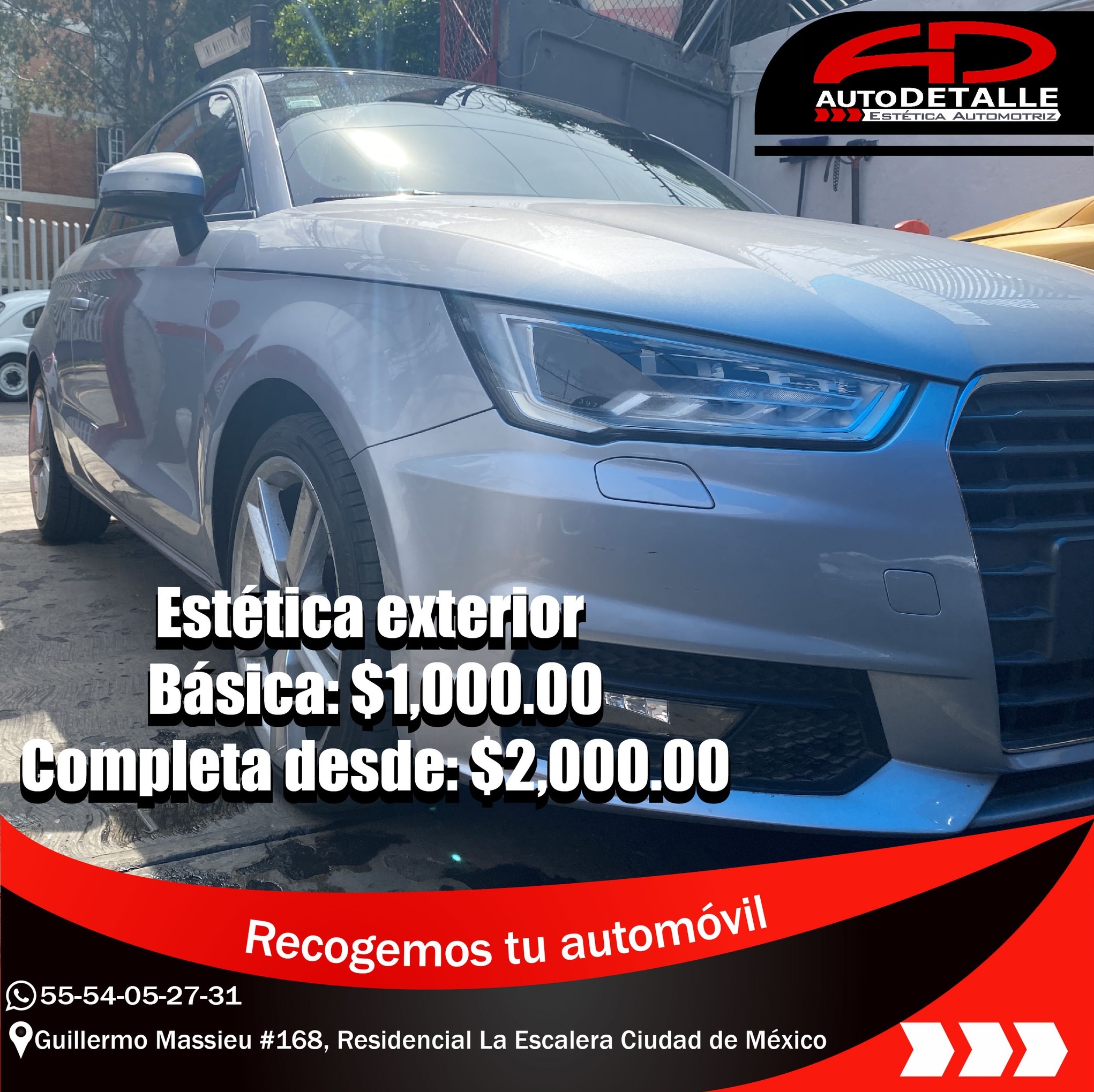 Estetica exterior basica de Audi